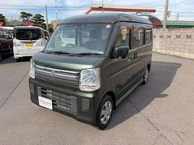 エブリイワゴンウィズ 車いす移動車 左右分割式リアシート付 4WD