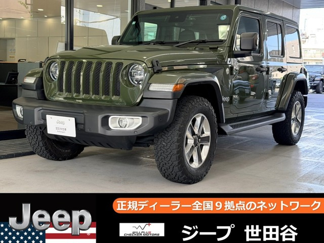ラングラーアンリミテッド サハラ サージグリーン 4WD