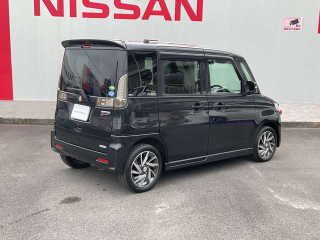 スペーシアカスタムTS レーダーブレーキサポート スマートフォン連携ナビゲーション