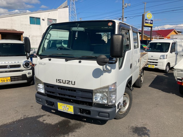 エルフ3.0 ダブルキャブ フルフラットロー ディーゼル 4WD