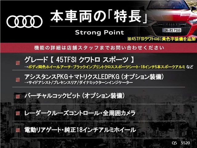 Q545 TFSI クワトロ スポーツ 4WD