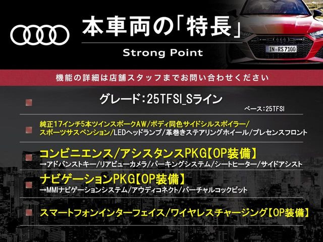 A1スポーツバック25 TFSI Sライン