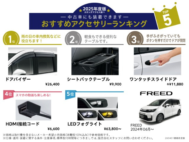 フリード1.5 ハイブリッド クロスター ホンダセンシング