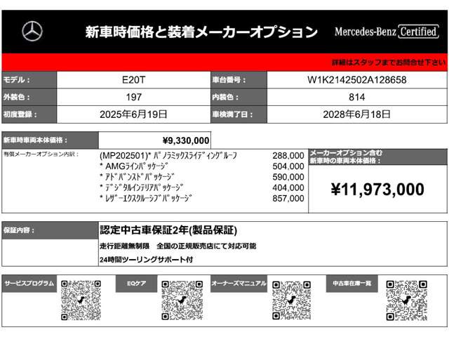 EクラスワゴンE200 アバンギャルド AMGラインパッケージ (ISG)