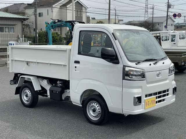 ハイゼットトラック清掃ダンプ 電動モーター式 1方開 4WD