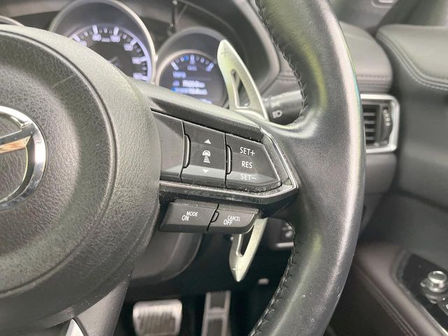 【マツダ・レーダークルーズコントロール】高速道路での長距離走行が楽に!自動で速度を保つクルーズコントロールが、衝突軽減システムと連携し、前方の車両を感知して車間を保つように速度調節してくれます!!