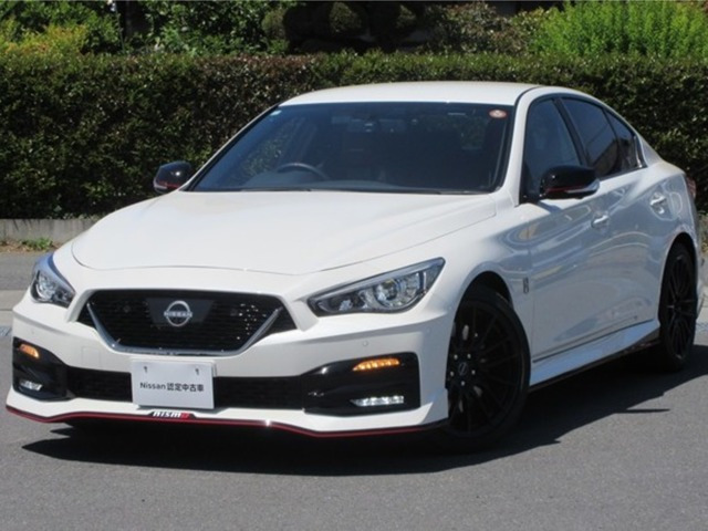 スカイライン3.0 NISMO RECAROシート+カーボン製フィニッシャー