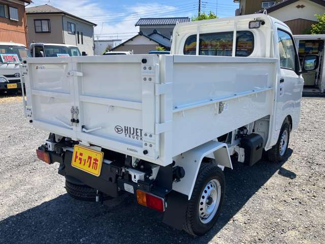 ハイゼットトラック清掃ダンプ 電動モーター式 1方開 4WD