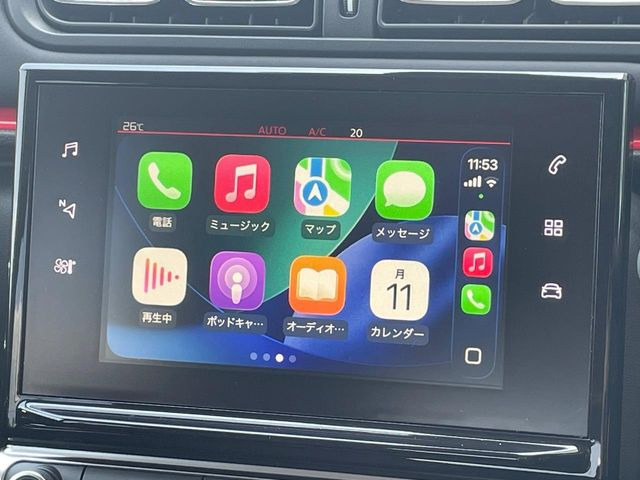 ��Apple Car Play:�X�}�z�Ƃ̗L���ڑ��ŁA�i�r�E�I�[�f�B�I�Đ��ȂǃX�}�z�̃A�v���@�\����ʂł��g����֗��@�\�ł�!