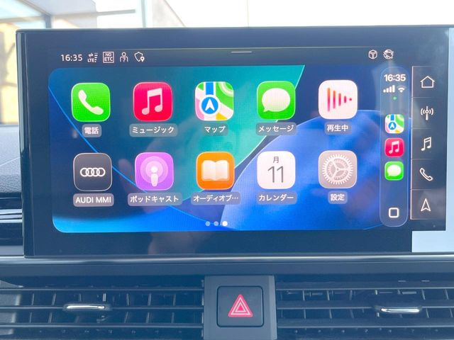 ��Apple Car Play:�X�}�z�Ƃ̗L���ڑ��ŁA�i�r�E�I�[�f�B�I�Đ��ȂǃX�}�z�̃A�v���@�\����ʂł��g����֗��@�\�ł�!