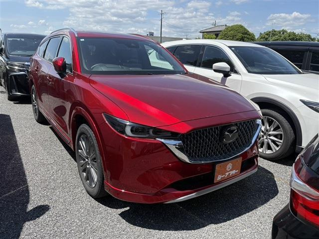 CX-8（マツダ）2.2 XD エクスクルーシブ モード　禁煙車 サンルーフ 純正10.25インチナビ 中古車画像