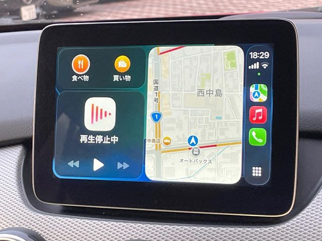 ��Apple Car Play:�X�}�z�Ƃ̗L���ڑ��ŁA�i�r�E�I�[�f�B�I�Đ��ȂǃX�}�z�̃A�v���@�\����ʂł��g����֗��@�\�ł�!