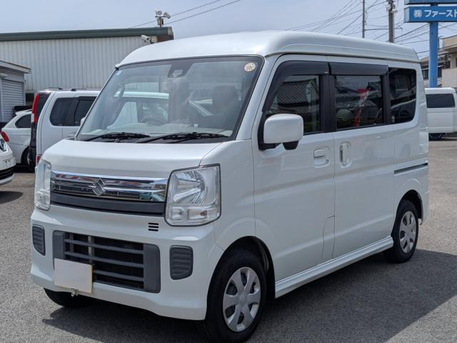 エブリイワゴンウィズ 車いす移動車 左右分割式リアシート付