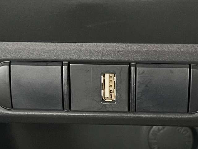 USB端子付き!