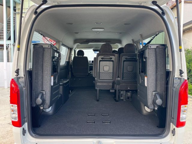 積み下ろしのしやすいデッキにはたっぷりと荷物を積み込んでいただけます。遊びから仕事まで、様々なシーンで頼れます♪