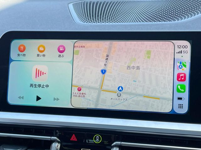 ��Apple Car Play:�X�}�z�Ƃ̗L���ڑ��ŁA�i�r�E�I�[�f�B�I�Đ��ȂǃX�}�z�̃A�v���@�\����ʂł��g����֗��@�\�ł�!