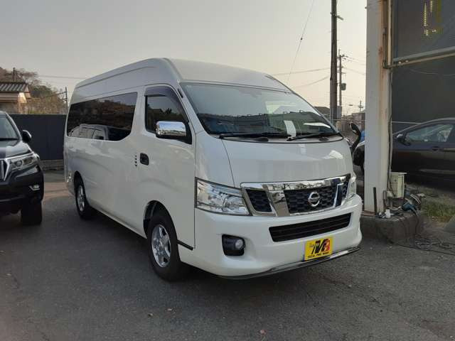 NV350キャラバン2.5 DX スーパーロング ワイド クロムギアパッケージ  ハイルーフ ディーゼル 4WD