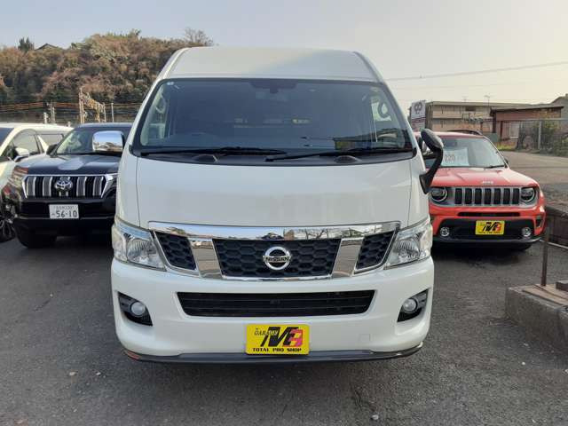 NV350キャラバン2.5 DX スーパーロング ワイド クロムギアパッケージ  ハイルーフ ディーゼル 4WD
