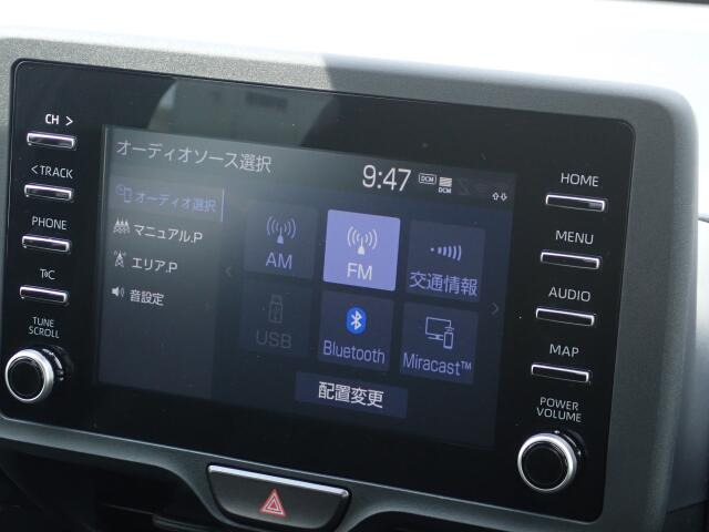 オーディオはBluetooth接続可能です。