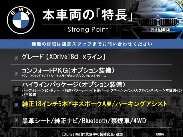 X1xドライブ 18d xライン 4WD