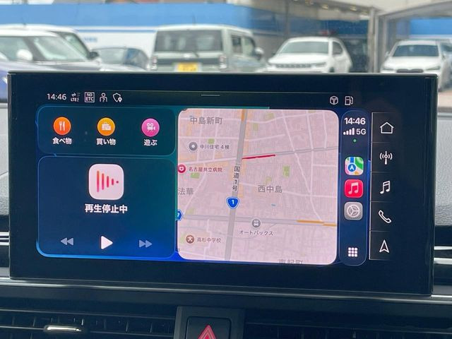 ��Apple Car Play:�X�}�z�Ƃ̗L���ڑ��ŁA�i�r�E�I�[�f�B�I�Đ��ȂǃX�}�z�̃A�v���@�\����ʂł��g����֗��@�\�ł�!