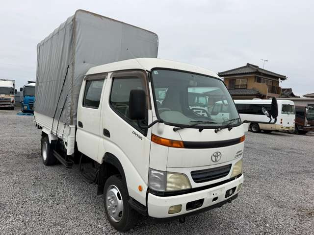 ダイナ4.6 ダブルキャブ ハイルーフ 高床 ディーゼル 4WD