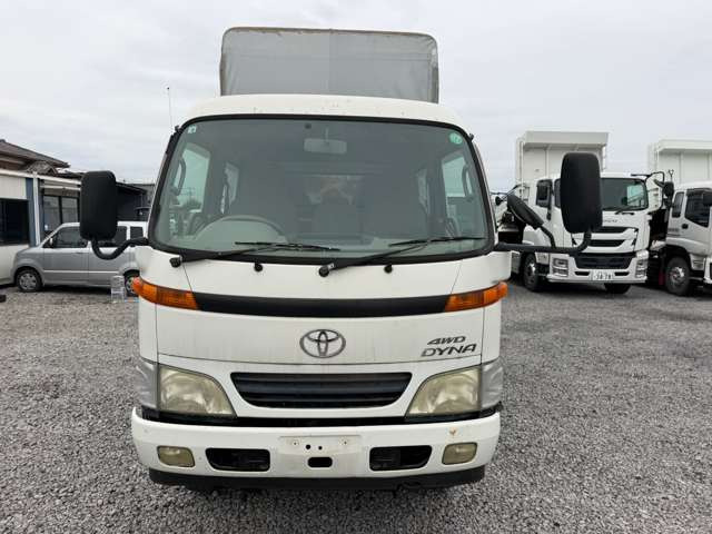 ダイナ4.6 ダブルキャブ ハイルーフ 高床 ディーゼル 4WD