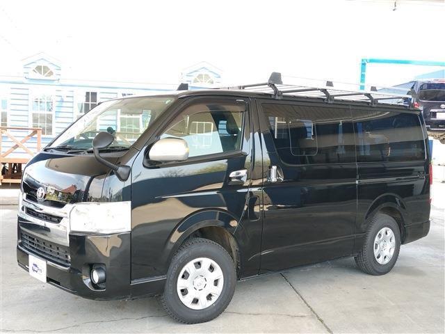 レジアスエース(トヨタ) 3.0 スーパーGL ロング ディーゼル 4WD　リヤラダー ルーフラック 中古車画像