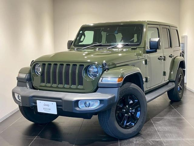 ラングラーアンリミテッド サハラ サージグリーン 4WD