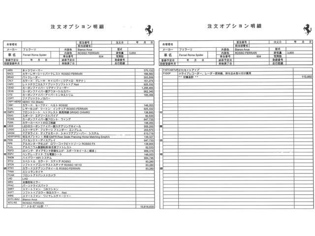 ローマスパイダーF1 DCT