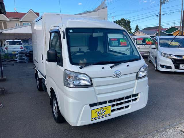 ハイゼットトラックFRP中温冷凍車 両側スライドドア仕様 ハイルーフ 4WD
