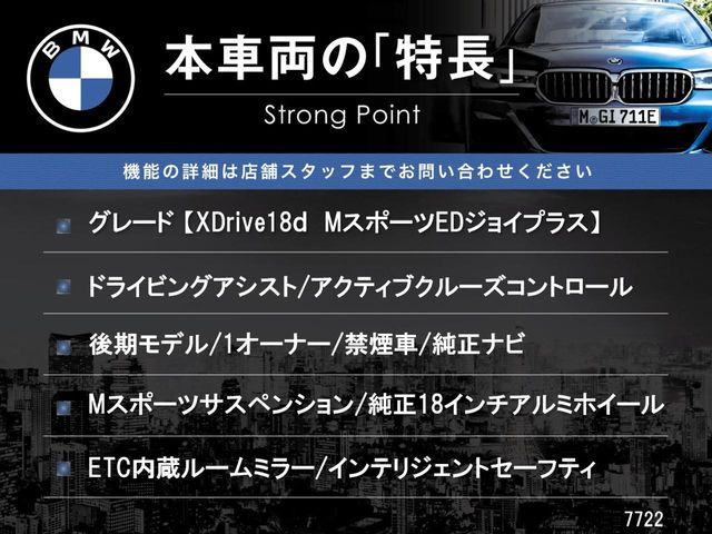 X1xドライブ 18d Mスポーツエディション ジョイプラス 4WD