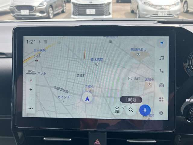 10.5インチナビ!フルセグTV、Bluetooth接続!