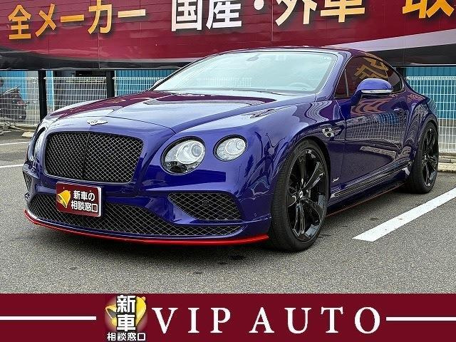 コンチネンタルGTスピード ブラックエディション 4WD