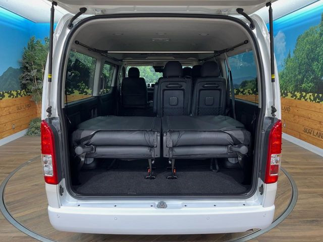 普段のお買い物や通勤、送迎等に十分な荷室スペースを確保しております。セカンドシートを倒すと、大きな荷物の積載も可能です♪