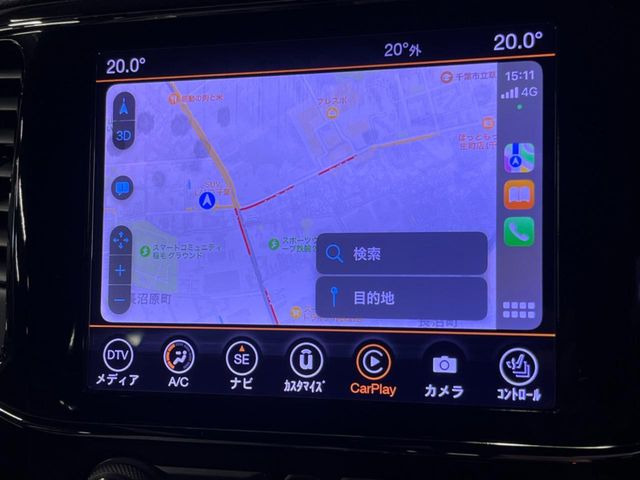 ��Apple Car Play:�X�}�z�Ƃ̗L���ڑ��ŁA�i�r�E�I�[�f�B�I�Đ��ȂǃX�}�z�̃A�v���@�\����ʂł��g����֗��@�\�ł�!