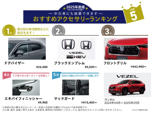 ヴェゼル1.5 ハイブリッド Z