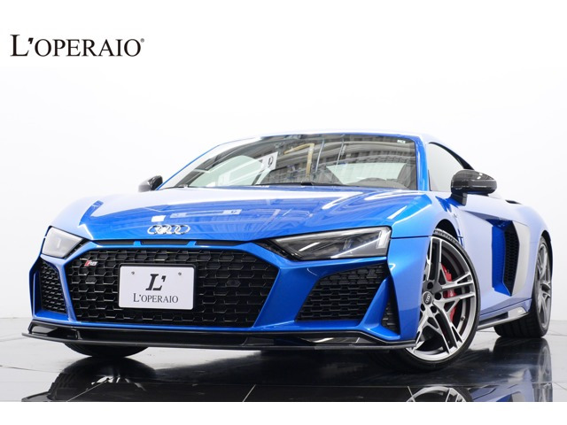 R8(アウディ) V10 パフォーマンス 5.2 FSI クワトロ 4WD　1オーナー 左ハンドル マコウブルークリス 中古車画像
