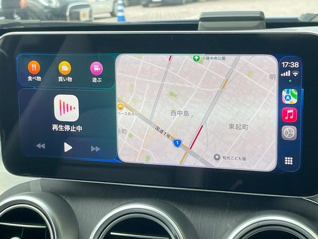 ��Apple Car Play:�X�}�z�Ƃ̗L���ڑ��ŁA�i�r�E�I�[�f�B�I�Đ��ȂǃX�}�z�̃A�v���@�\����ʂł��g����֗��@�\�ł�!