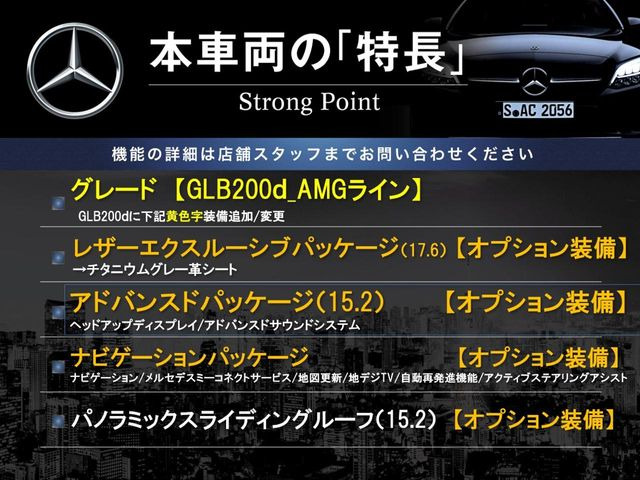 GLBGLB200d AMGライン