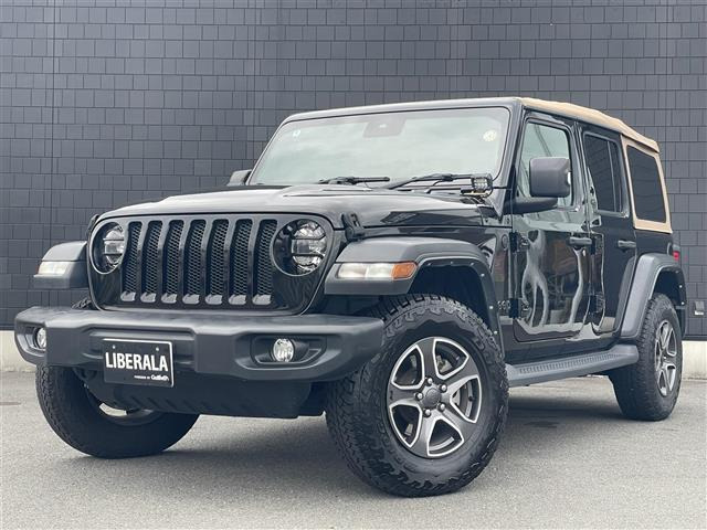 ラングラーアンリミテッド ブラック アンド タン 4WD