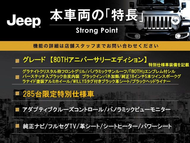 コンパス80thアニバーサリー エディション 4WD
