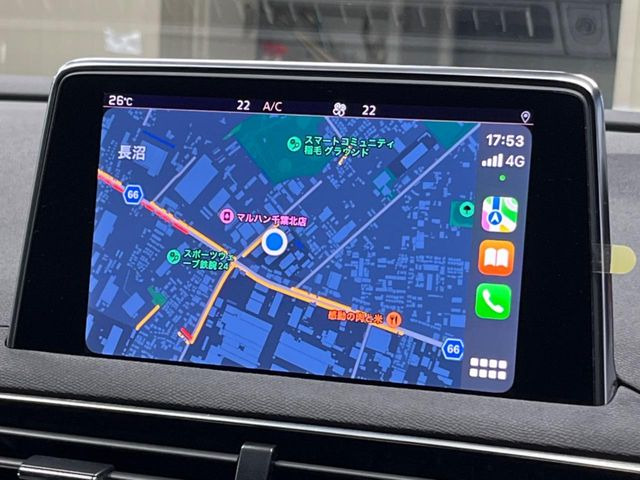 ��Apple Car Play:�X�}�z�Ƃ̗L���ڑ��ŁA�i�r�E�I�[�f�B�I�Đ��ȂǃX�}�z�̃A�v���@�\����ʂł��g����֗��@�\�ł�!