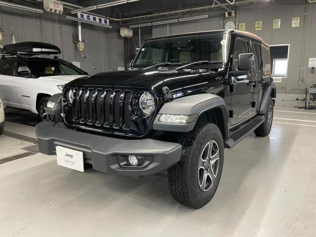 ラングラーアンリミテッド ブラック アンド タン 4WD