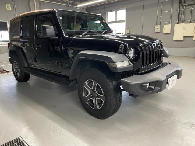 ラングラーアンリミテッド ブラック アンド タン 4WD