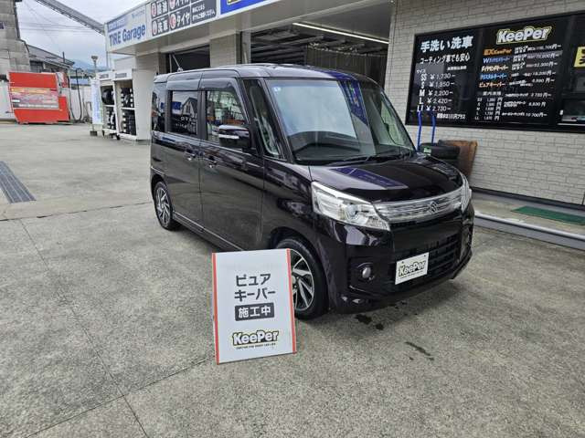 スペーシアカスタムTS スマートフォン連携ナビゲーション