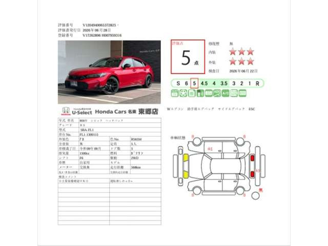 シビック1.5 RS