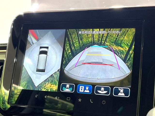 【全方位モニター用カメラ】専用のカメラにより、上から見下ろしたような視点で360度クルマの周囲を確認することができます☆死角部分も確認しやすく、狭い場所での切り返しや駐車もスムーズに行えます。