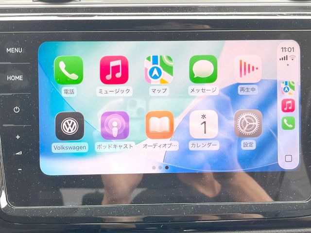 ��Apple Car Play:�X�}�z�Ƃ̗L���ڑ��ŁA�i�r�E�I�[�f�B�I�Đ��ȂǃX�}�z�̃A�v���@�\����ʂł��g����֗��@�\�ł�!
