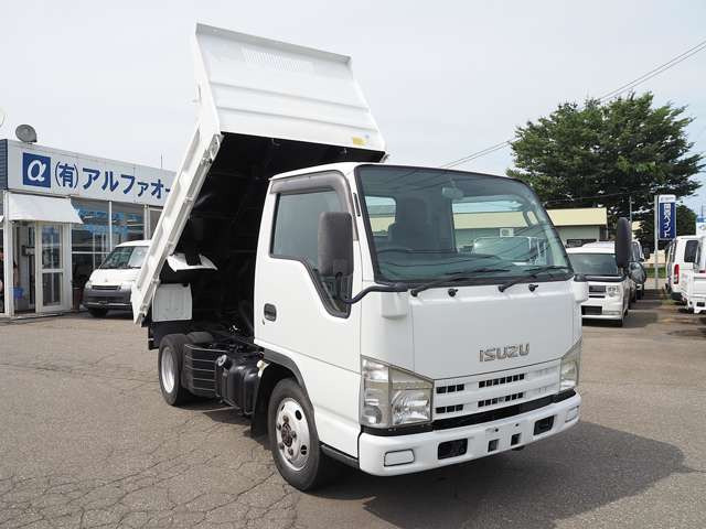 エルフ3.0 ダンプ フルフラットロー ディーゼル 4WD